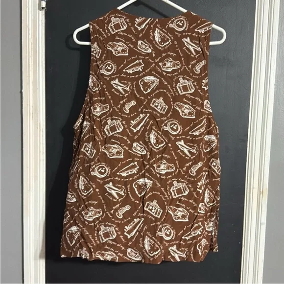3/$14 Melrose Vintage Sleeveless Rayon Travel
Print Top Size: S - Picture 2 of 6